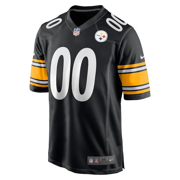 Justin Fields Pittsburgh Steelers Nike Game Player Jersey - Black - Image 2