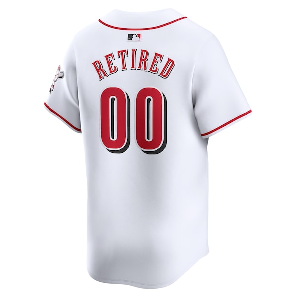 Cincinnati Reds Nike Home Limited Pick-A-Player Retired Roster Jersey - White - Image 3