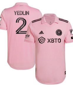 DeAndre Yedlin Inter Miami CF adidas 2022 The Heart Beat Kit Authentic Player Jersey - Pink