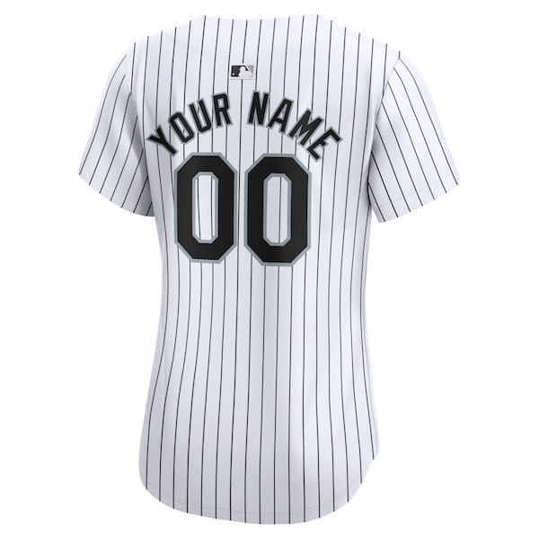 Chicago White Sox Nike Women's Home Limited Custom Jersey - White - Image 3