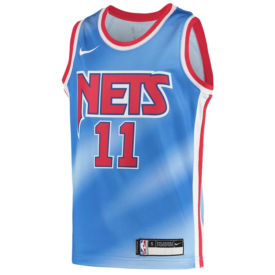 Kyrie Irving Brooklyn Nets Nike Youth 2020/21 Jersey - Classic Edition - Light Blue - Image 2
