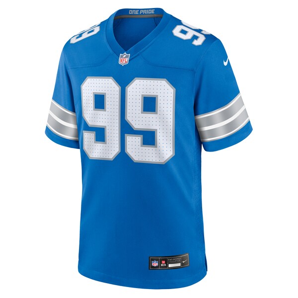 Za'Darius Smith Detroit Lions Nike Team Game Jersey - Blue - Image 2