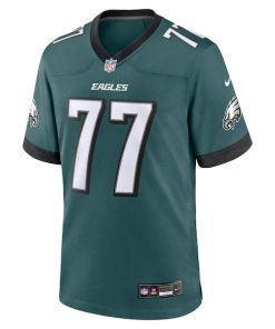Alternative view of Matt Hennessy Philadelphia Eagles Nike  Game Jersey - Midnight Green