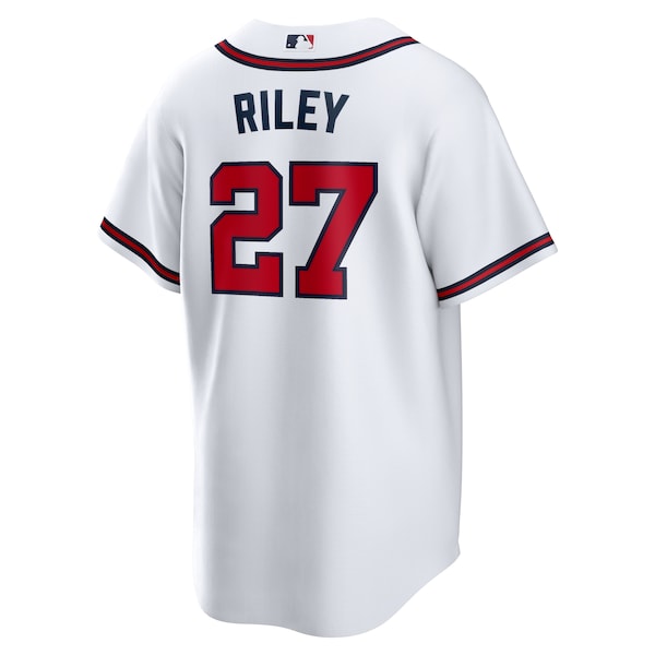 Austin Riley Atlanta Braves Nike Home Replica Player Jersey - White - Image 3