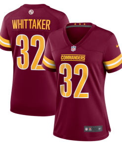 Jace Whittaker Washington Commanders Nike Women's  Game Jersey - Burgundy