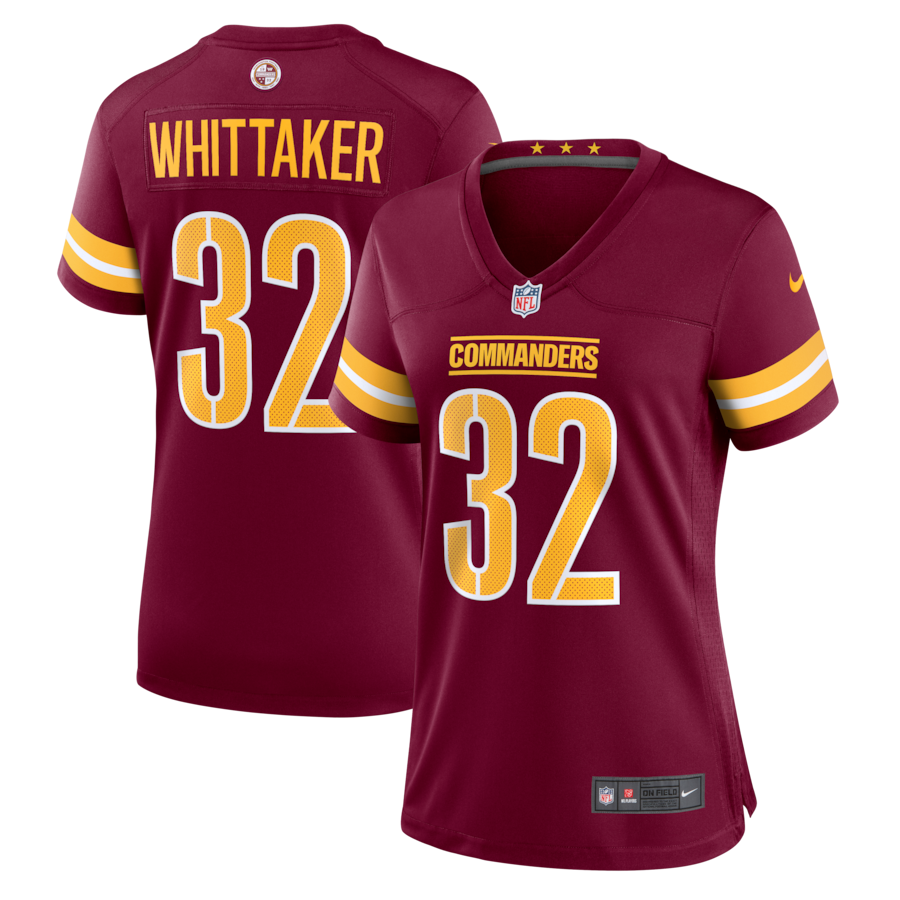 Jace Whittaker Washington Commanders Nike Women's Game Jersey - Burgundy