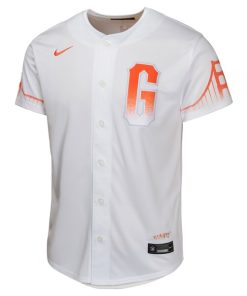 Alternative view of San Francisco Giants Nike Youth City Connect Limited Jersey - White
