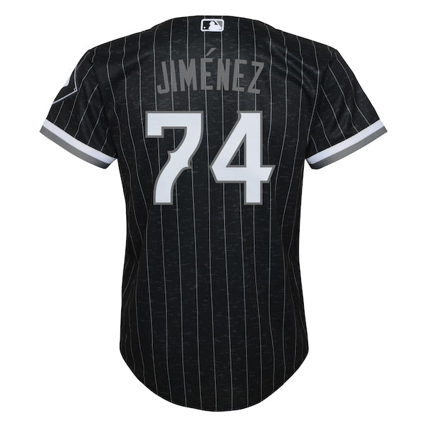 Eloy Jimenez Chicago White Sox Nike Youth City Connect Replica Player Jersey - Black - Image 3