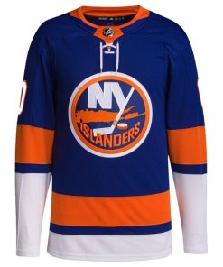Alternative view of New York Islanders adidas  Home  Primegreen Authentic Custom Jersey - Royal