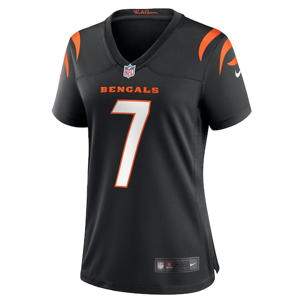 Boomer Esiason Cincinnati Bengals Nike Women's Retired Player Jersey - Black/Orange - Image 3