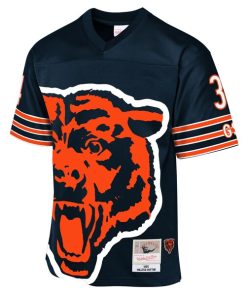 Alternative view of Walter Payton Chicago Bears  Youth 1985 Throwback Fashion Jersey - Navy