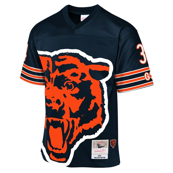 Walter Payton Chicago Bears Youth 1985 Throwback Fashion Jersey - Navy - Image 2