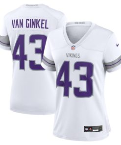 Andrew Van Ginkel Minnesota Vikings Nike Women's Alternate Game Jersey -  White/Purple