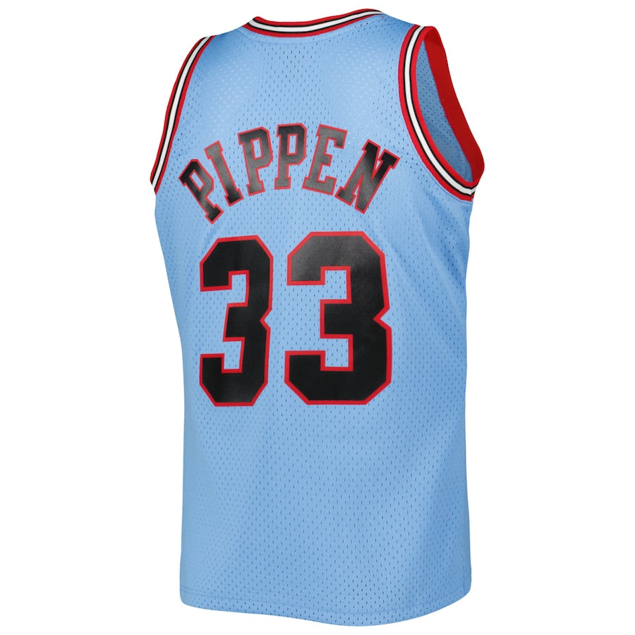 Scottie Pippen Chicago Bulls 1997-98 Hardwood Classics Reload 3.0 Swingman Jersey - Light Blue - Image 3