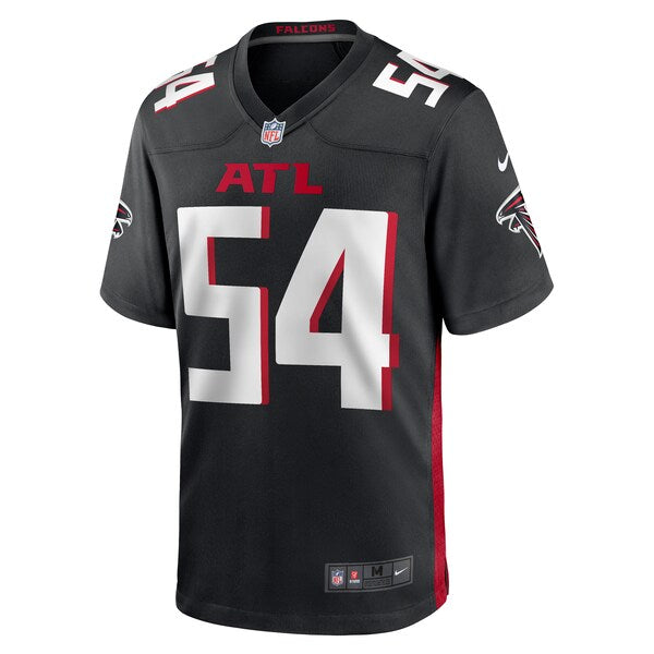 Justin Shaffer Atlanta Falcons Nike Game Jersey - Black - Image 2