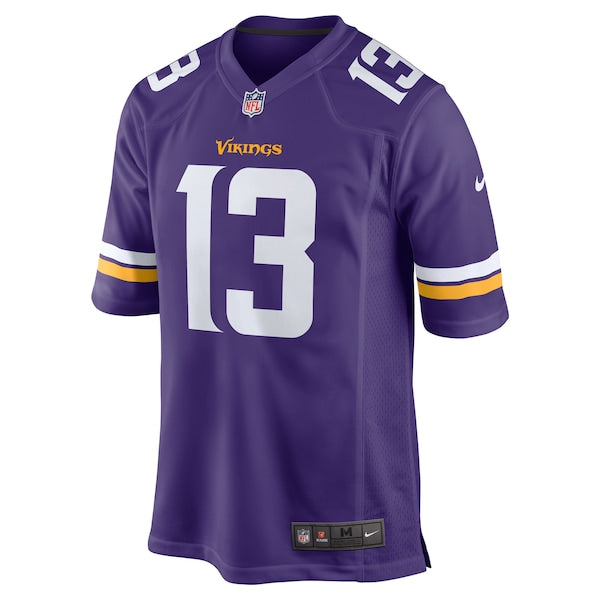 Daniel Jones Minnesota Vikings Nike Team Game Jersey - Purple - Image 2