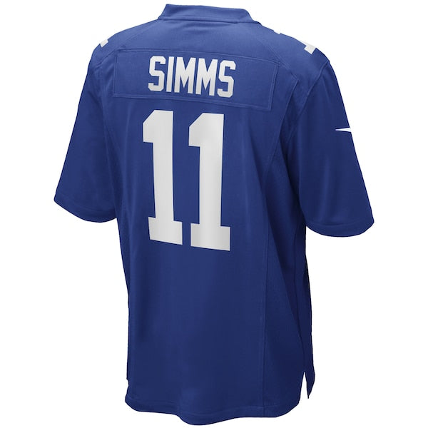 Phil Simms New York Giants Nike Game Retired Player Jersey - Royal - Image 3