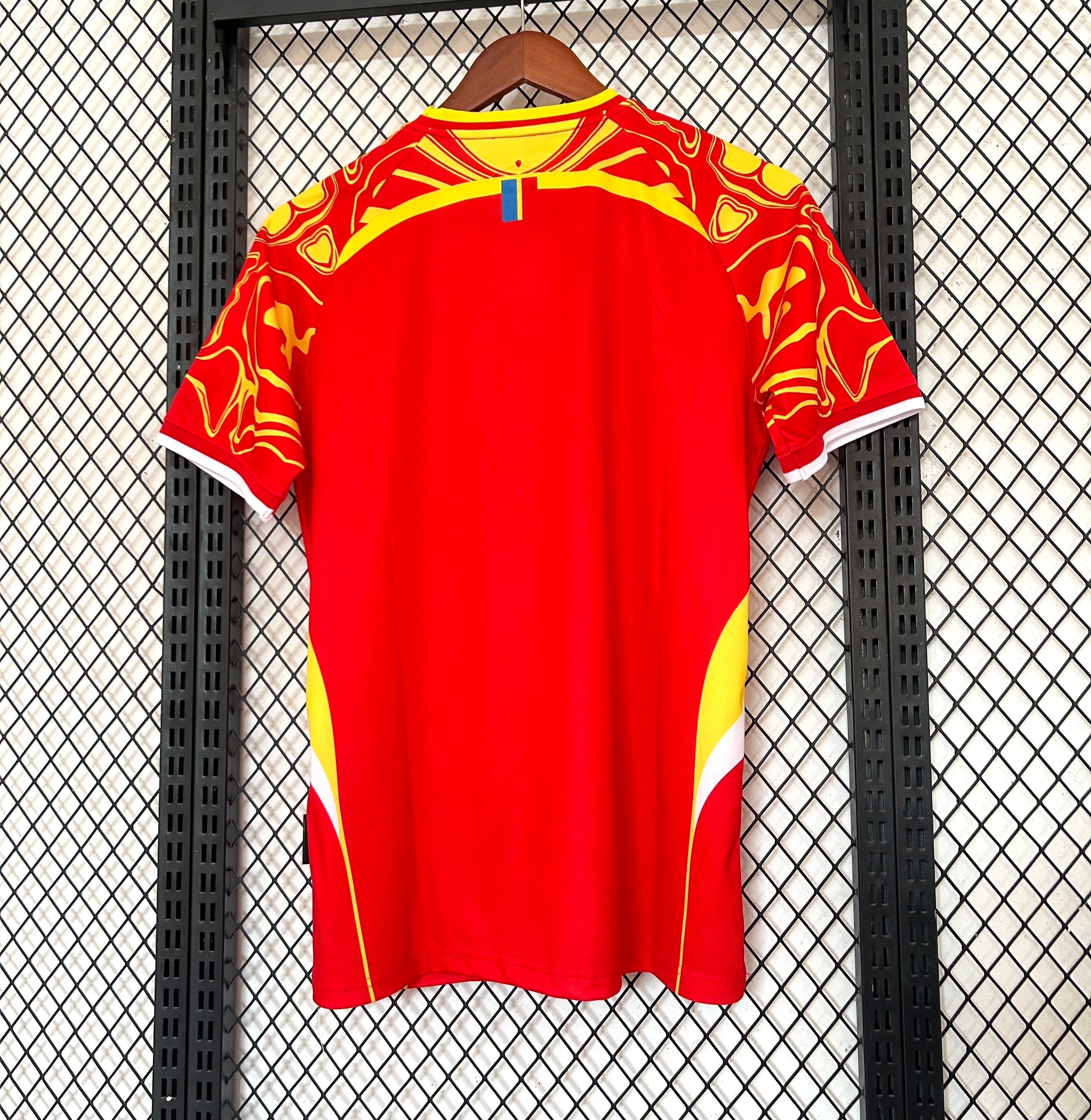 Democratic Republic of the Congo National Team Umbro 2026 Home Jersey - Blue / Red / Yellow - Image 2