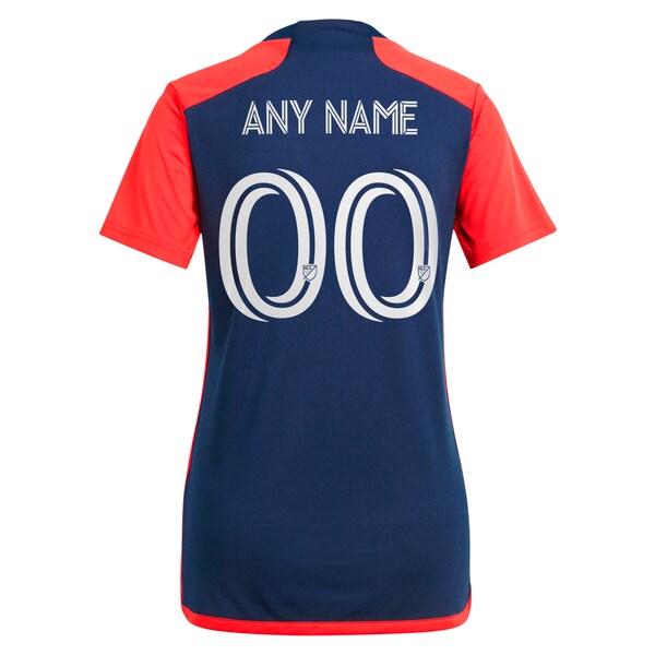 New England Revolution adidas Women's 2024 Boston Tea Party Replica Custom Jersey?ยจC Navy - Image 3