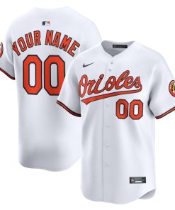 Baltimore Orioles Nike Youth Home Custom Limited Jersey - White