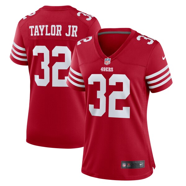 Patrick Taylor Jr. San Francisco 49ers Nike Women's Team Game Jersey - Scarlet