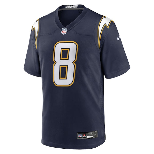 Omarion Hampton Los Angeles Chargers Nike Alternate Super Chargers Game Player Jersey - Navy/Powder Blue/Gold - Image 3