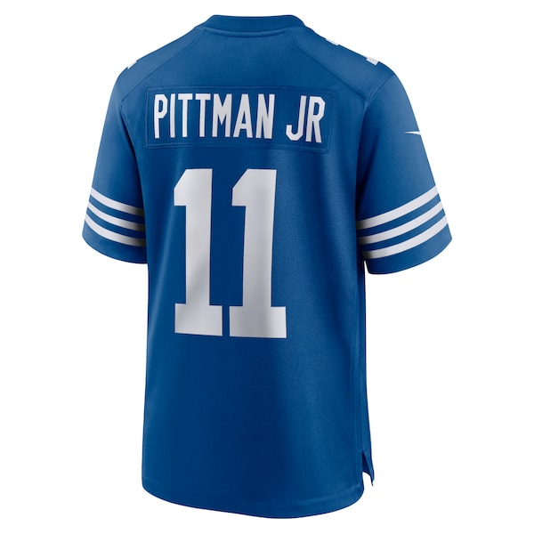 Michael Pittman Jr. Indianapolis Colts Nike Alternate Game Jersey - Royal - Image 3