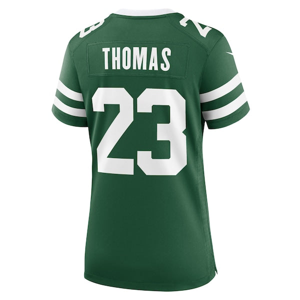 Azareye'h Thomas New York Jets Nike Women's Team Game Jersey - Legacy Green - Image 3