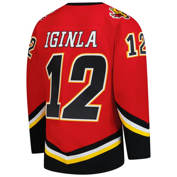 Jarome Iginla Calgary Flames 2003-04 Power Play Jersey - Red - Image 3