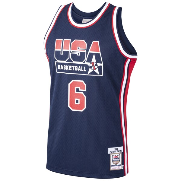 Patrick Ewing USA Basketball 1992 Dream Team Authentic Jersey - Navy - Image 2