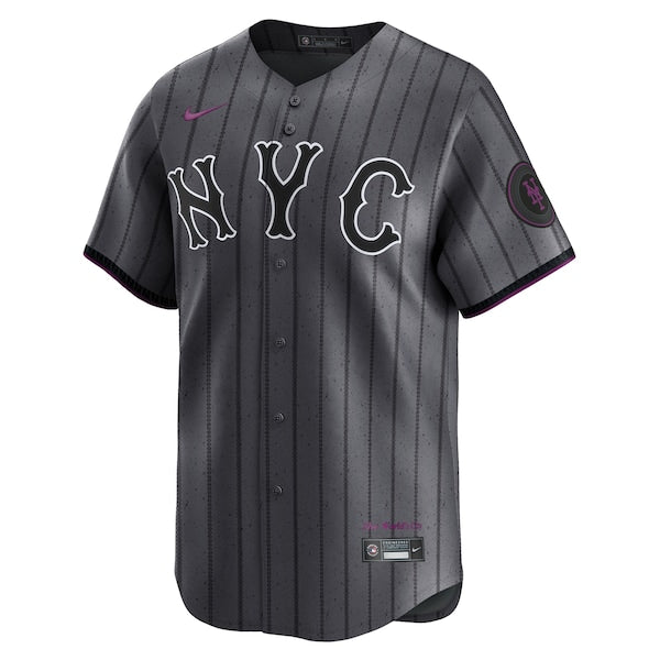 Juan Soto New York Mets Nike City Connect Limited Jersey - Gray - Image 2
