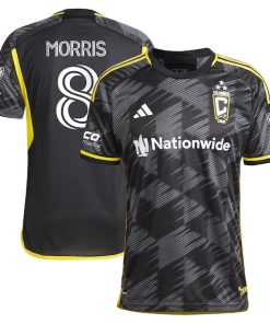 Aidan Morris Columbus Crew adidas 2024 VeloCITY Kit Authentic Player Jersey - Black
