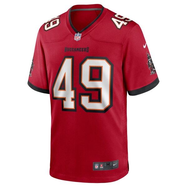 Cam Gill Tampa Bay Buccaneers Nike Game Jersey - Red - Image 2