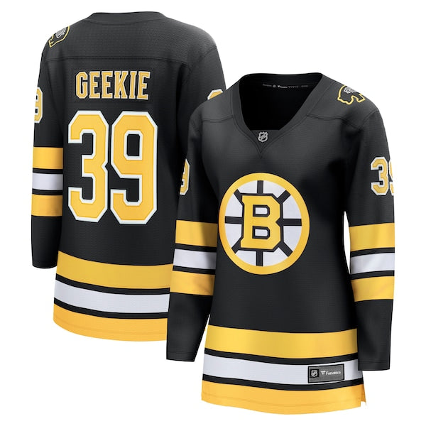 Morgan Geekie Boston Bruins Women's Home Breakaway Player Jersey - Black