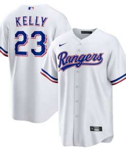 Merrill Kelly Texas Rangers Nike Home Replica Jersey - White
