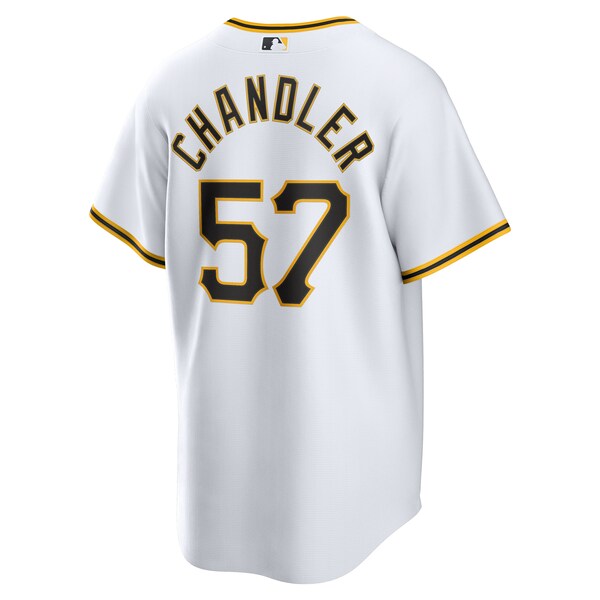 Bubba Chandler Pittsburgh Pirates Nike Home Replica Jersey - White - Image 3
