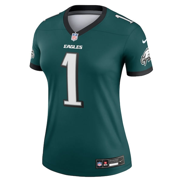 Jalen Hurts Philadelphia Eagles Nike Women's Legend Jersey - Midnight Green/Black/Kelly Green - Image 3