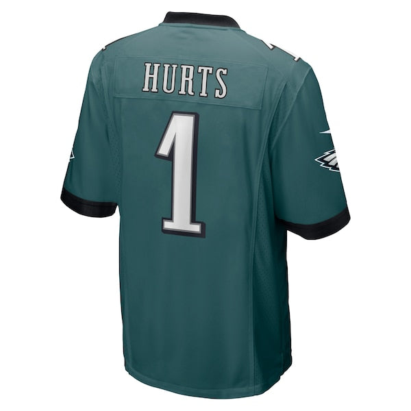Jalen Hurts Philadelphia Eagles Nike Team Game Jersey - Midnight Green - Image 3