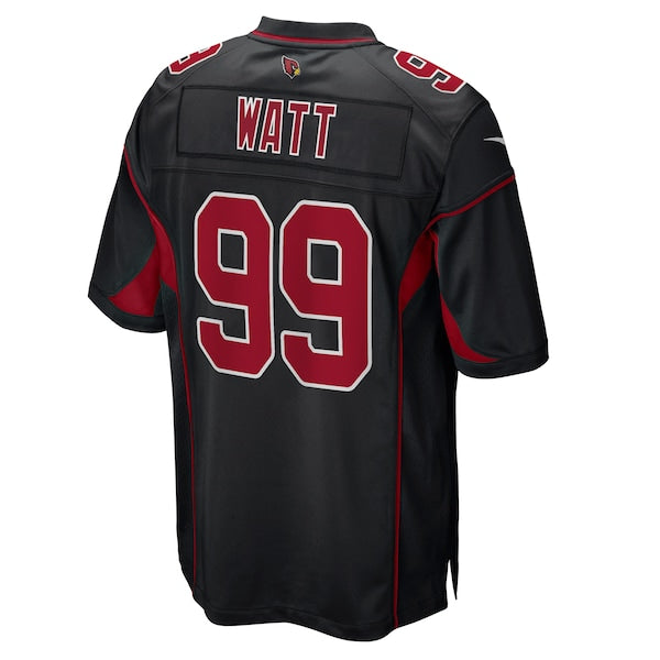 J.J. Watt Arizona Cardinals Nike 2nd Alternate Game Jersey - Black - Image 3