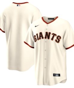 San Francisco Giants Nike Home Replica Team Jersey - Cream