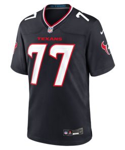Alternative view of LaDarius Henderson Houston Texans Nike Game Jersey -  Navy