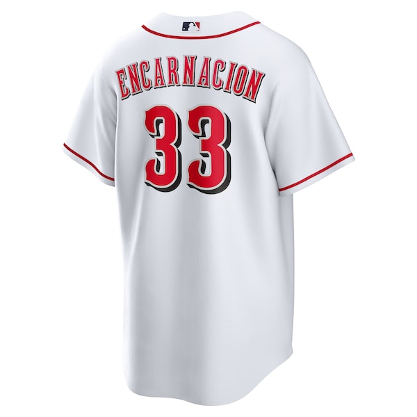 Christian Encarnacion-Strand Cincinnati Reds Nike Home Replica Jersey - White - Image 3