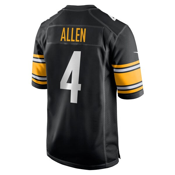 Kyle Allen Pittsburgh Steelers Nike Game Jersey - Black - Image 3