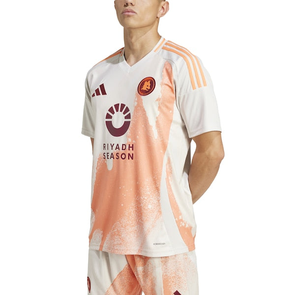 AS Roma adidas 2024/25 Away Replica Jersey - White - Image 6