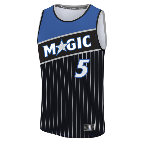 Paolo Banchero Orlando Magic Youth Fast Break Jersey - Statement Edition - Black - Image 2