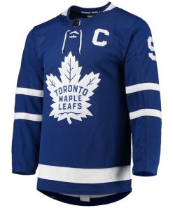 Alternative view of John Tavares Toronto Maple Leafs adidas Home Primegreen Authentic Player Jersey - Blue