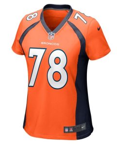 Alternative view of William Sherman Denver Broncos Nike Women's Team Game Jersey -  Orange