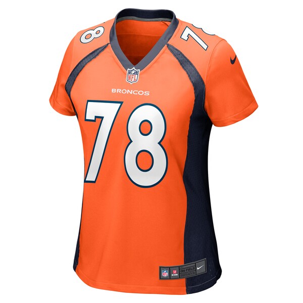 William Sherman Denver Broncos Nike Women's Team Game Jersey - Orange - Image 2