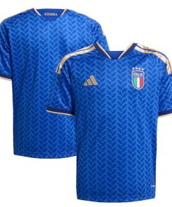 Italy National Team adidas Youth FIFA x World Cup 2026 Home Replica Jersey - Blue