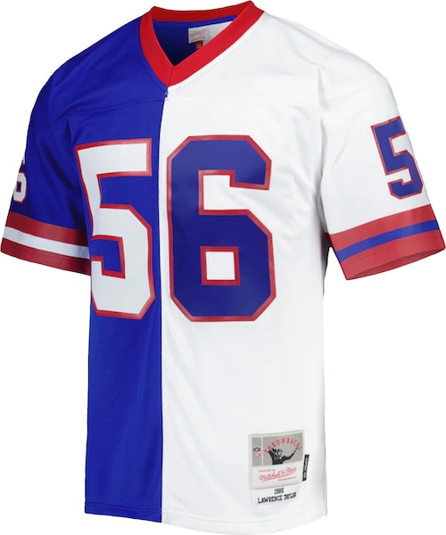 Lawrence Taylor New York Giants 1986 Split Legacy Replica Jersey - Royal/White - Image 2